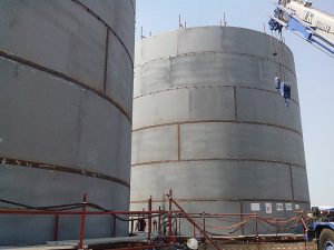 B.Grimm Power Plant - Tank Erection